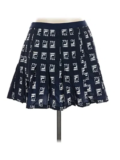 Pre-owned Fila Casual Skirt In Blue
