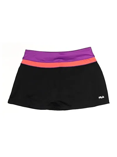 Pre-owned Fila Casual Skirt In Purple