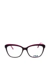 Fila Cat-eye Frame Glasses In Multi