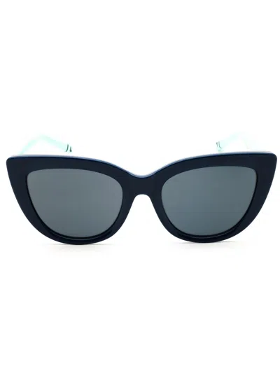 Fila Chic Cat-eye Sunglasses For Women In Blue