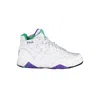 Fila Chic White Laced Sports Sneakers With Contrast Accents