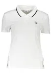 Fila Chic White Polo With Contrasting Accents