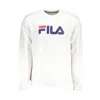 Fila Classic Crew Neck Fleece Sweatshirt In White
