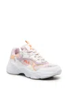 Fila Collene Panelled Chunky Sneakers In Pink