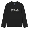 Fila Core Design Museum Denmark White Line Blue Pullover Sweater 'black'