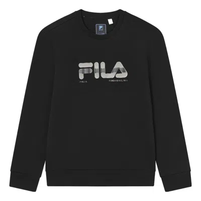 Fila Core Design Museum Denmark White Line Blue Pullover Sweater 'black'