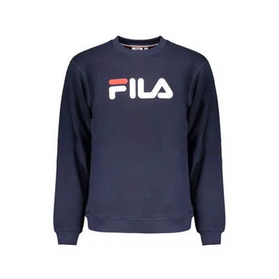 Fila Cotton Men's Sweater In Blue