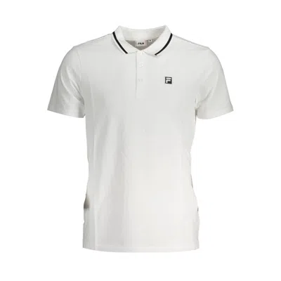 Fila Cotton Polo Men's Shirt In White