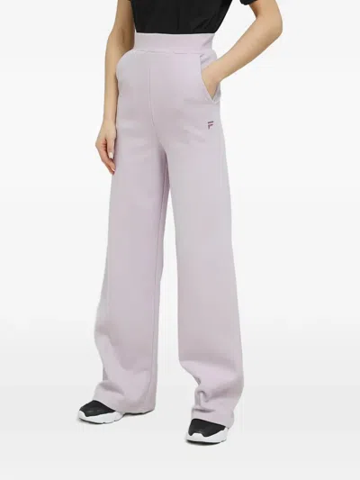 Fila 코튼 와이드 팬츠 In Purple