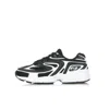 Fila Creator Men's Low Shoe Black/white/metallic Silver In Black