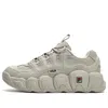 Fila Croissant Chunky Sneakers 'cream White' In Gray