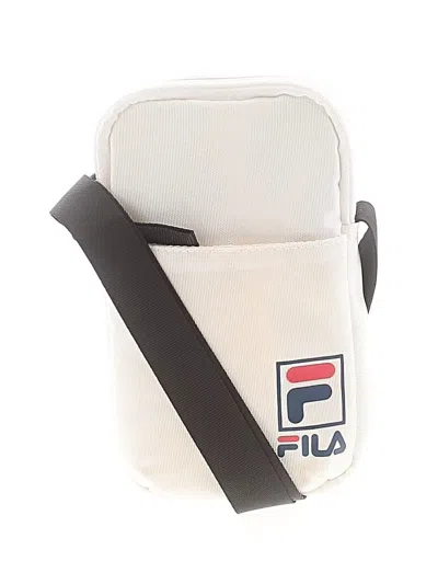 Pre-owned Fila Crossbody Bag In White