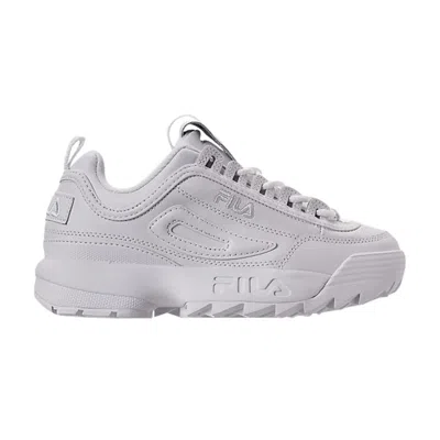 Pre-owned Fila Disruptor 2 Junior 'triple White' | Kid's Size 7