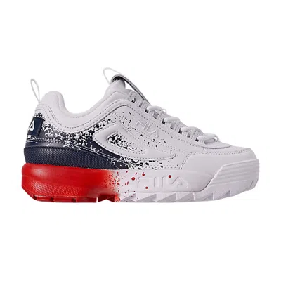 Pre-owned Fila Disruptor 2 Kids 'splatter Black White' | Kid's Size 5
