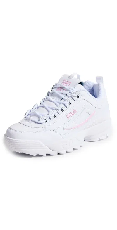 Fila Disruptor Ii Premium Sneakers White/pirouette/white