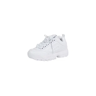 Fila Disruptor Ii White / White / White 5vf80170-100 Women's