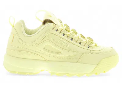 Pre-owned Fila Disruptor Ii (women's) Sneakers In Light Yellow