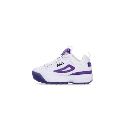 Fila Disruptor T Kids Low Shoe White/prism Violet