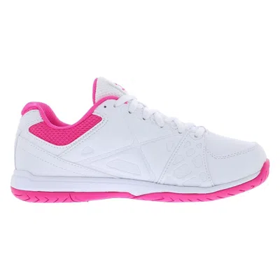 Fila Double Bounce 3 5pm00606-154 Women's White Pink Pickleball Shoes Rhs8406