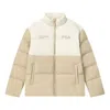 Fila Down Jacket 'beige White' In Multi