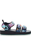 Fila Drifter Dns '90s Hiking Platform-strap Sandals In Multi