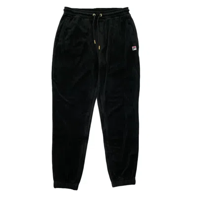 Fila Eddie Pant Velour Track Pants Black