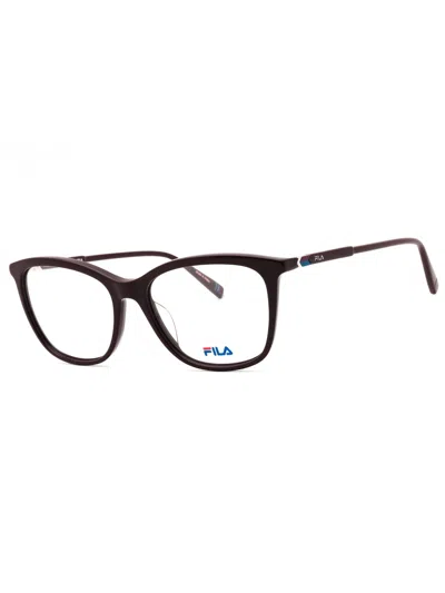 Fila Elegant Rectangular Eyeglasses For Women In Brown