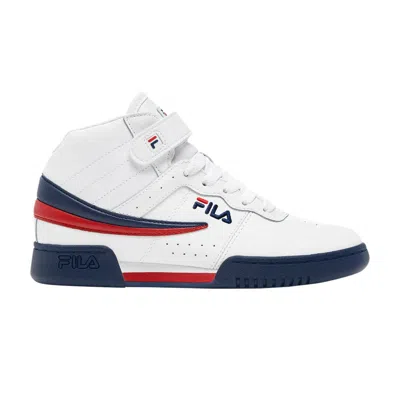 Pre-owned Fila F-13 Kids 'white Navy Red' | Kid's Size 5.5