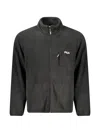 Fila Fleece High-neck Jacket In Black