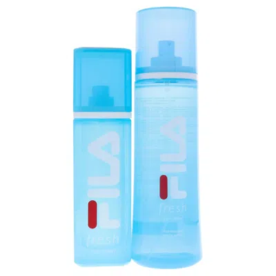 Fila For Men - 2 Pc Gift Set 3.4 oz Edt Spray, 8.4 oz Body Spray In White