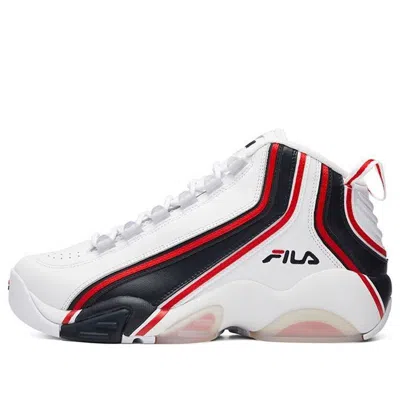 Fila Forward Mid Tops White Blue In Black