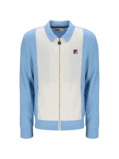 Fila Frozen Fjord Logo-patch Track Jacket In Blue