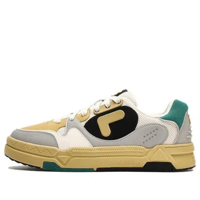 Fila Fusion Bank Dx Skate Shoes 'yellow Grey' In Multi
