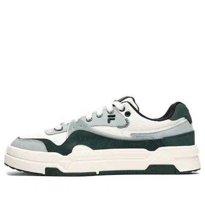 Fila Fusion Bank Skate Shoes 'white Green' In Multi