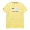Fila Fusion Basic Round Neck Short Sleeve Couple Style Yellow