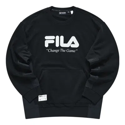 Fila Fusion Change The Game Logo Sweatshirt 'black'
