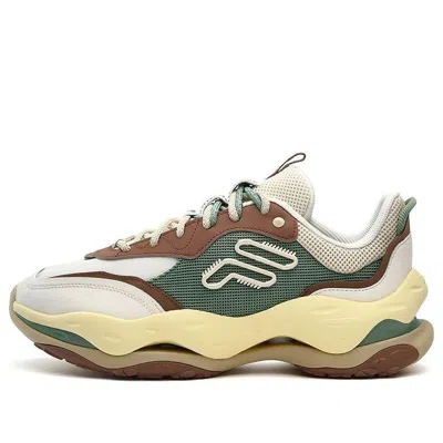 Fila Fusion Cheese Sneakers 'brown Green' In Multi