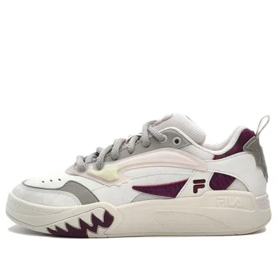 Fila Fusion Desperado Low Top Skate Shoes 'white Grey Red'