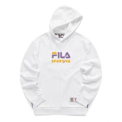 Fila Fusion Fila Athleisure Casual Sports Printing Alphabet Logo Unisex White