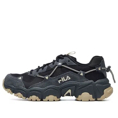 Fila Fusion Fluid 'black Brown' In Blue