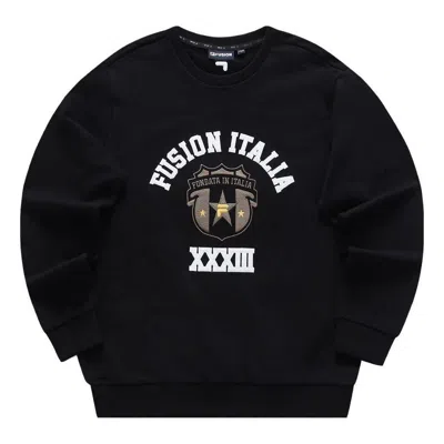 Fila Fusion Graphic Sweater 'black White'