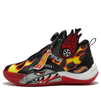 Fila Fusion (gs)  Fashion Basketball Shoes 'black Red'