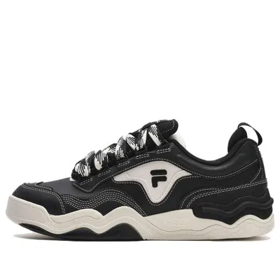Fila Fusion Kick Sneakers 'black Beige' In Multi