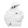 Fila Fusion Logo Print Down Jacket 'white Black'