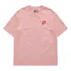 Fila Fusion Logo T-shirt 'pink'