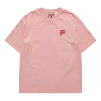 Fila Fusion Logo T-shirt 'pink'