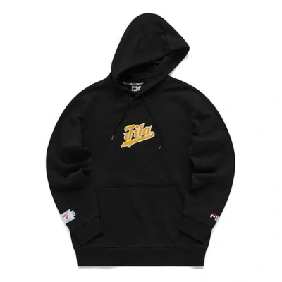 Fila Fusion Men's  Embroidered Logo Knit Black