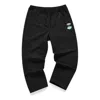 Fila Fusion Mesh Panel Loose Fit Casual Woven Pants 'black'