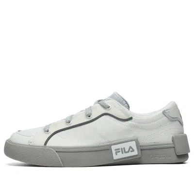 Fila Fusion Pop Skate Shoes 'white Grey' In Gray