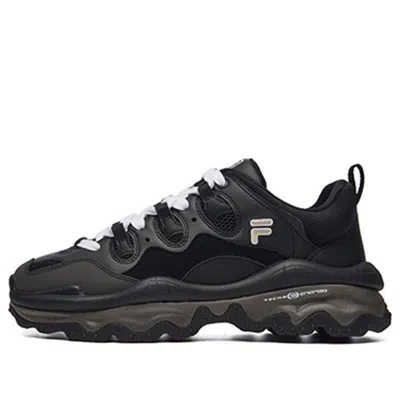 Fila Fusion Qd96 Athletic Shoes 'black White'
